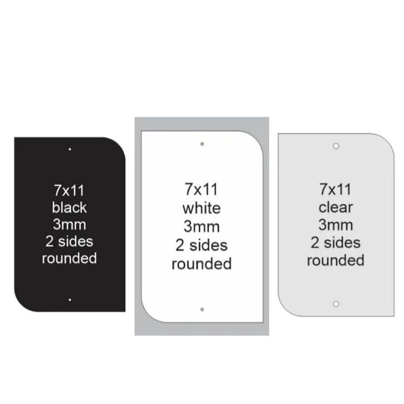 2 side rounded 7x11 3mm | Shopee Philippines