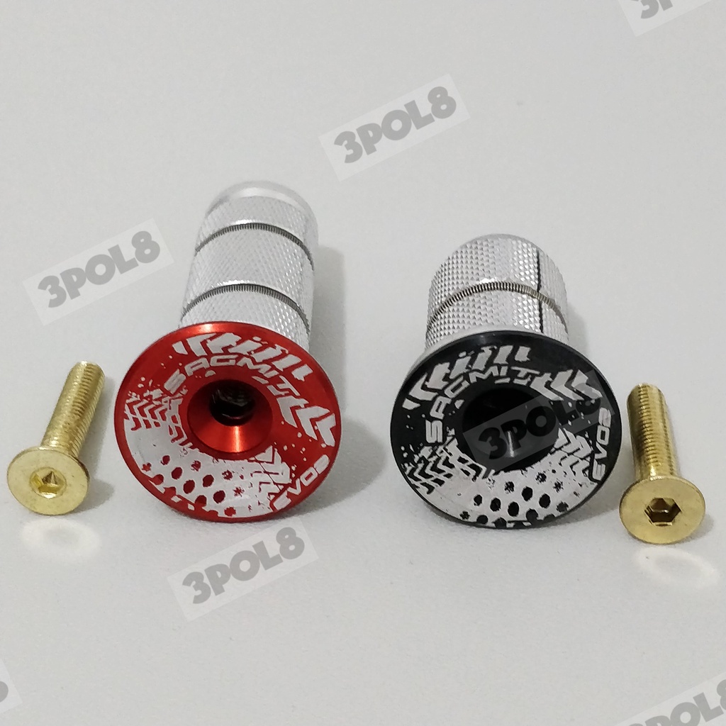 Sagmit Topcap Expandable Flower Star Nut Bike Top Cap MTB Expander Bung