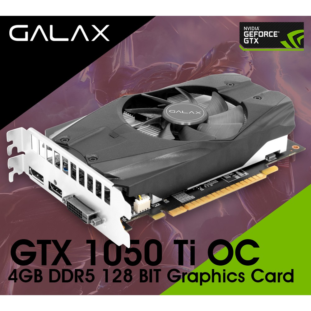 Galax 1050 ti oc on sale 4gb