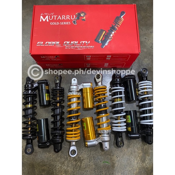 Mutarru Gold Series Shock V1 Aerox / Nmax v2 305mm Inverted Shock ...