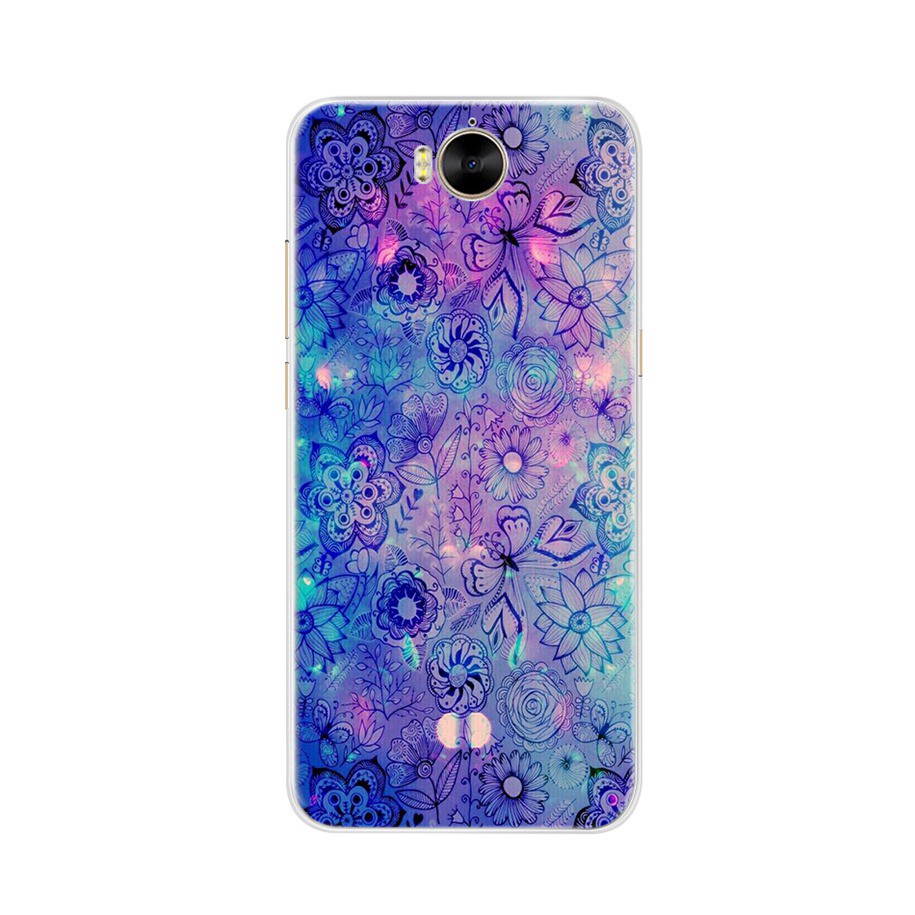 Huawei Y5 2017 Y5 III Y6 2017 Casing Soft TPU Case Cartoon Patterned Back  Cover Huawei Mya-L22 Shell