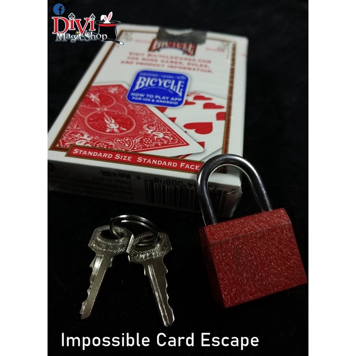 Divimagic Shop Impossible Card Escape random color (Close-Up Magic ...