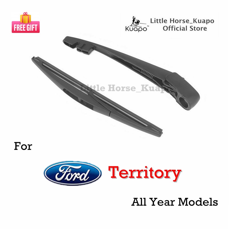 Ford Territory Rear Wiper Assembly (Set/Arm/Blade/Nut Cover Cap) for ...
