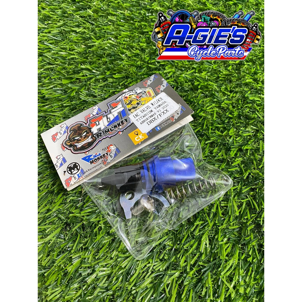 HUN RACING MONKEY | IAC VALVE WITH LOCK TITANIUM V2 | AEROX155/NMAX155 ...
