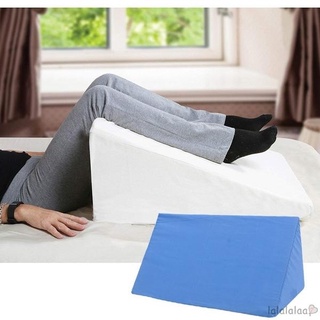 Bed Memory Foam Wedge Elevated Support Triangle Pillow for Legs and Back  Support with Washable Cover, Grey - China Back Cushion and Memory Foam  price
