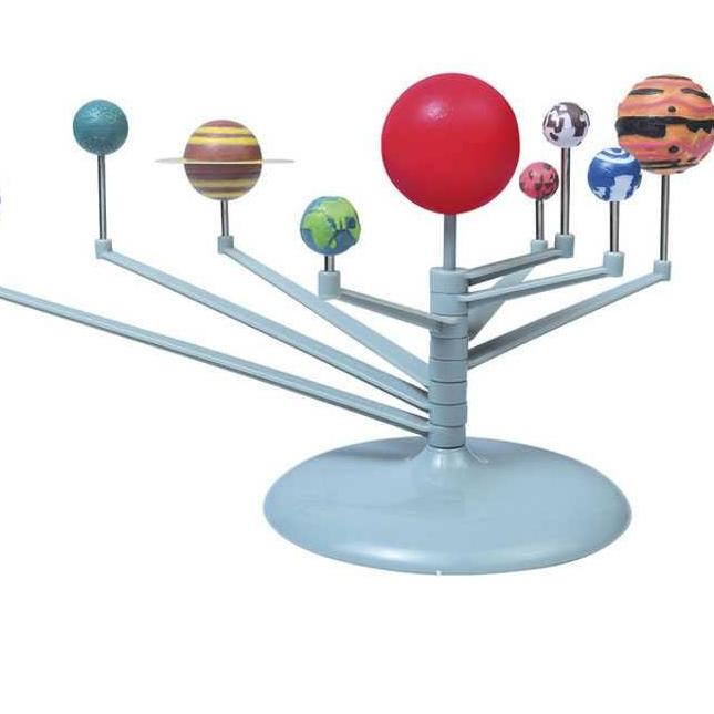 Diy Miniature Display Of 9-Planet Solar System Multi Color Solar System ...