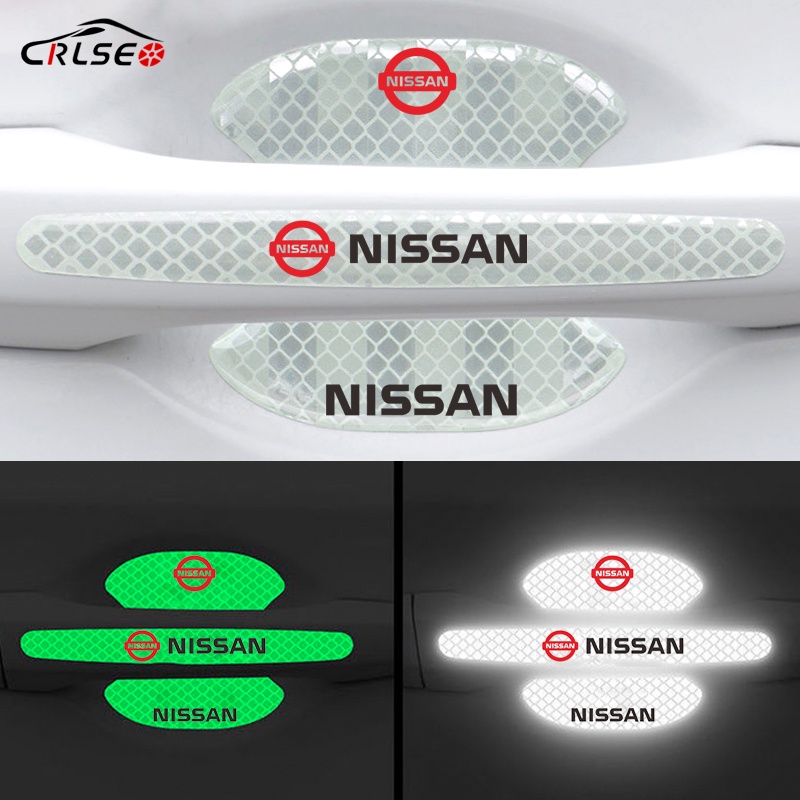 Luminous 8pcs Door Open Button Sticker for Tesla Model 3 Y – Interior Door Open