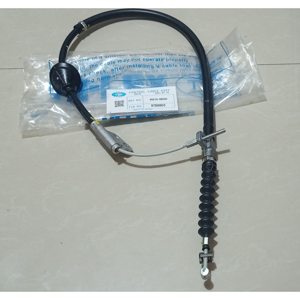 TOYOTA INNOVA FRONT HAND BRAKE CABLE 2005-2018 HILEX 46410-OKO20 ...