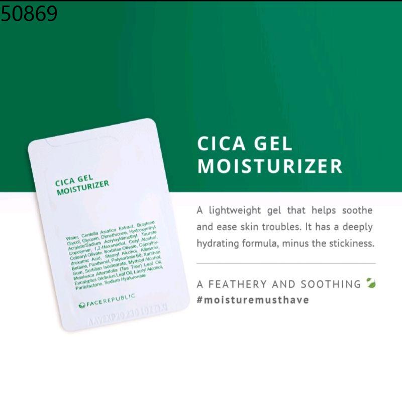 face republic Face Republic Cica Gel Moisturizer 3mL Shopee Philippines