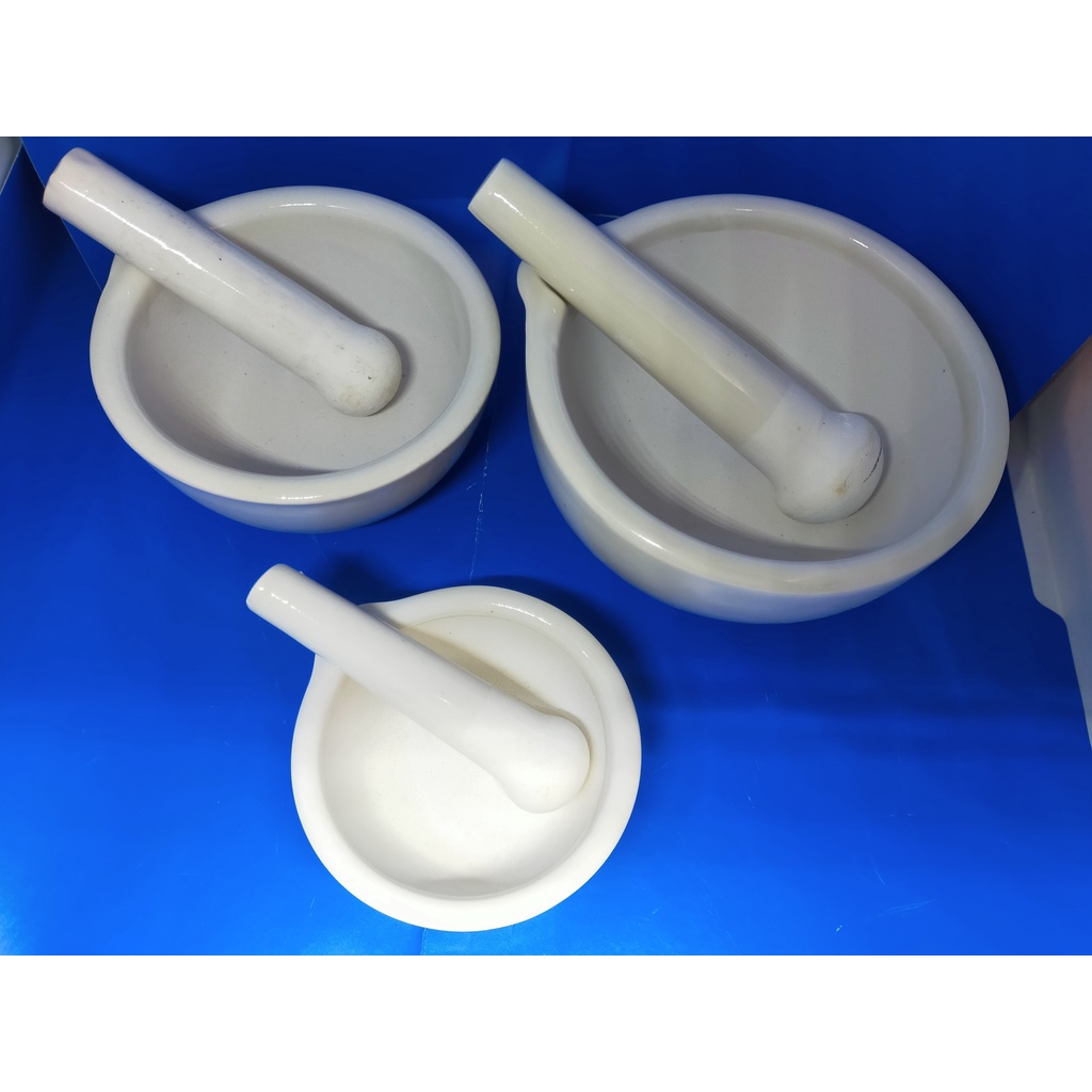 LBT LABORATORY MORTAR AND PESTLE PORCELAIN Shopee Philippines