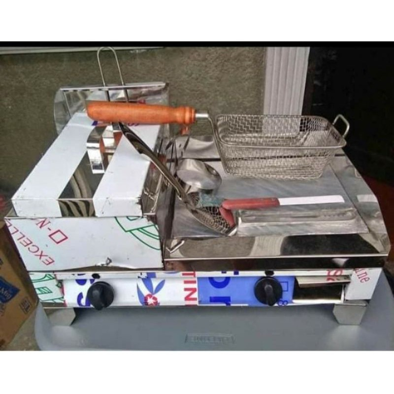 12x12 burger griller with deep fryer Shopee Philippines