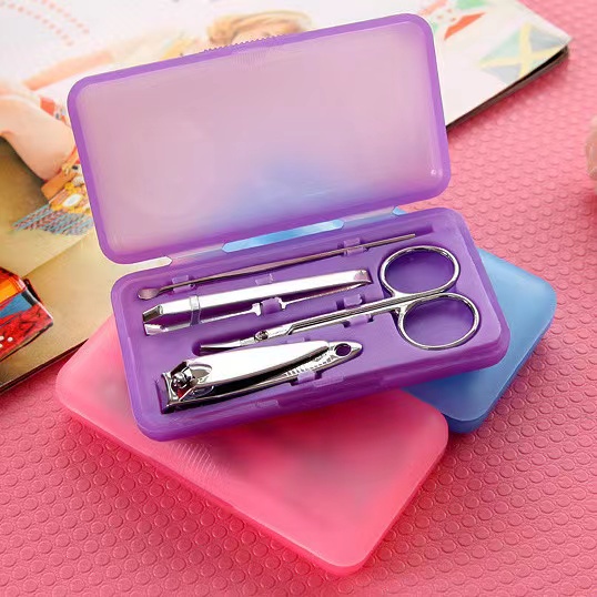 4 in 1 Manicure Set Nail Clipper Set Stainless | Shopee Philippines