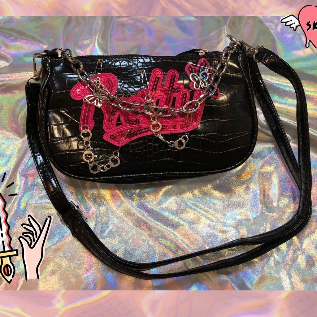 Original Homemade Shoulder Bag Girl New Y2K Millennial Hot Girl