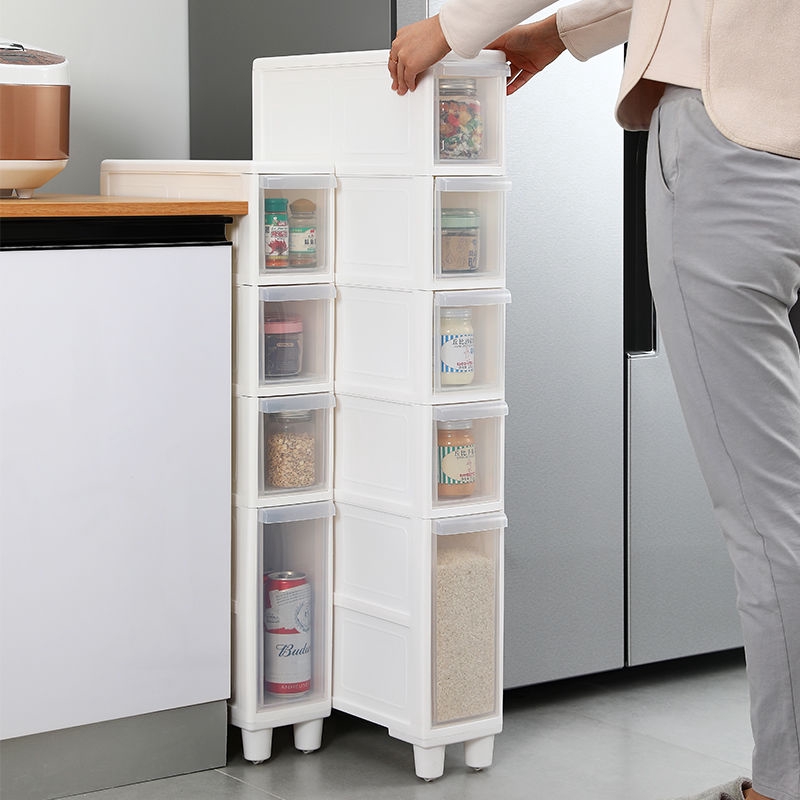 Pinch cabinet storage cabinet drawer plastic transparent storage ...