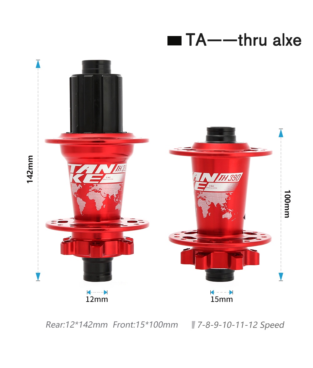 TANKE 32 36 Holes Mtb Bike Hub 6 Pawls 3 Teeth Bearing 120 Clicks ...