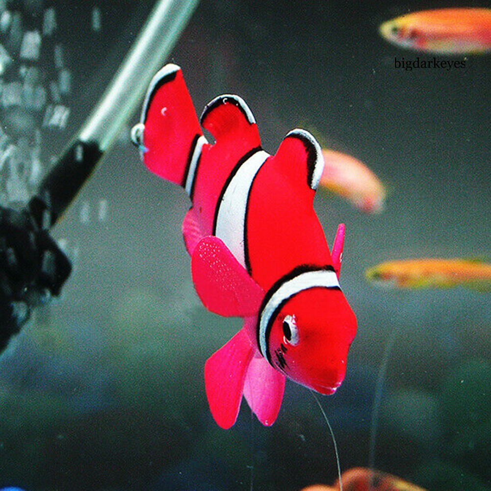 COD!BIG-Luminous Glowing Floating Simulation Clownfish Fighting Fish ...