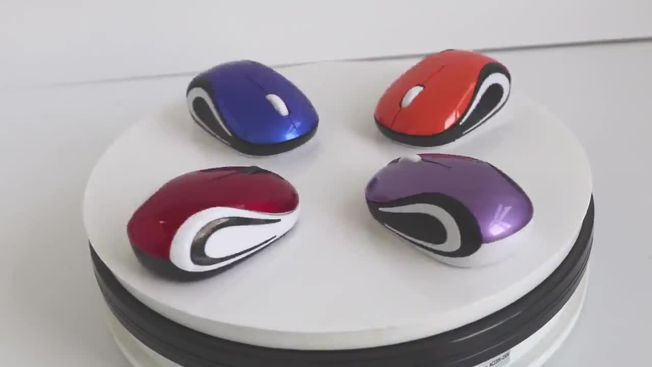 Mini Wireless Mouse For Kids 1600DPI Optical 3D Small Mouse Computer ...
