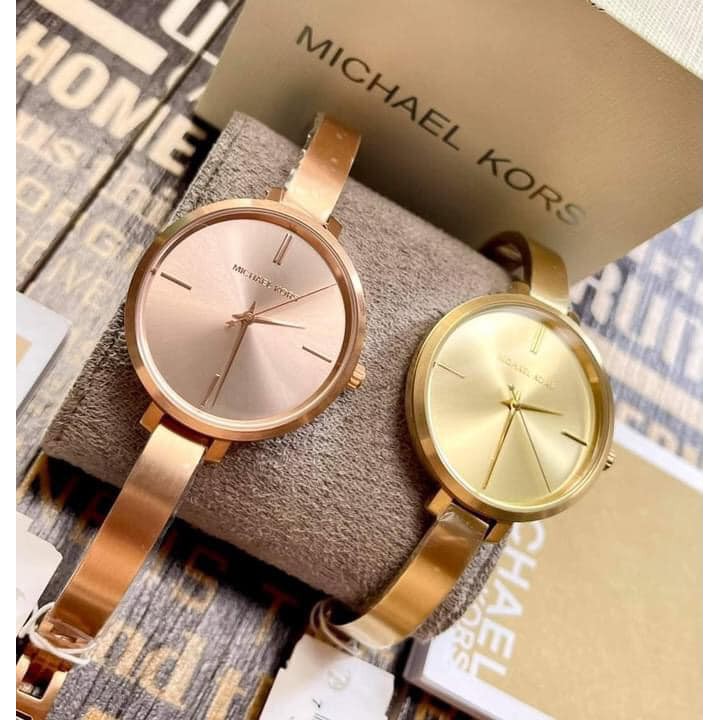 Mk deals bangle watch