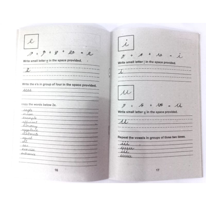 Cursive Writing Book | Shopee Philippines