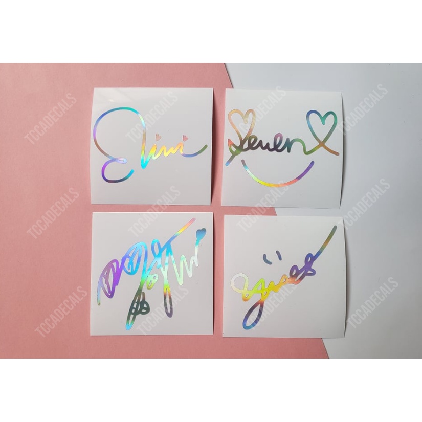KPOP Signatures Series: Loona stickers | Shopee Philippines
