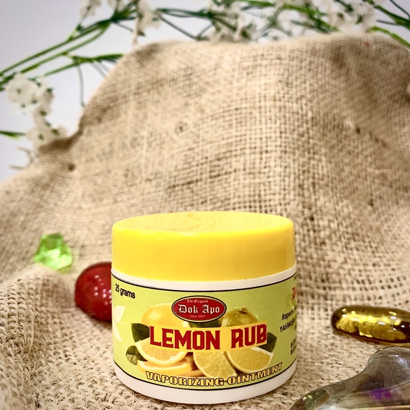 Lemon Rub Vaporizing Ointment | Shopee Philippines