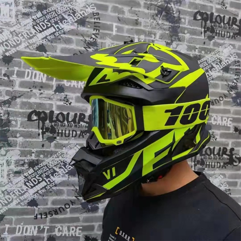 motocross crash helmet