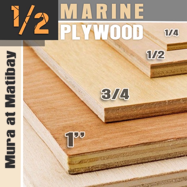 ☽Plywood Marine (1/2 Pre Cut) Clean Cut/Machine Cut Shopee Philippines