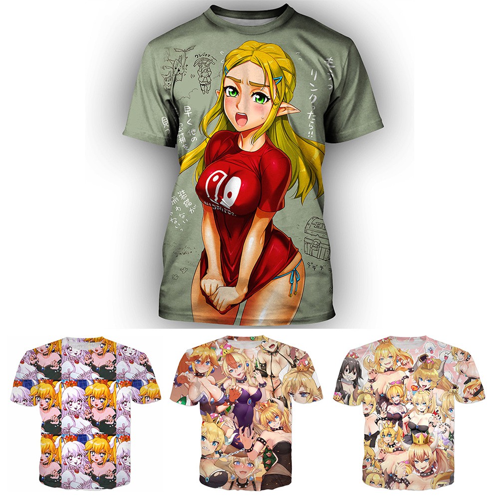 Bowsette ahegao hoodie best sale