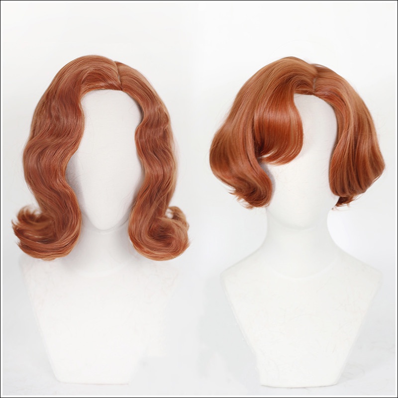 The Queen's Gambit Cosplay Wig TV Heroine Beth Harmon Wig Lovely Retro ...