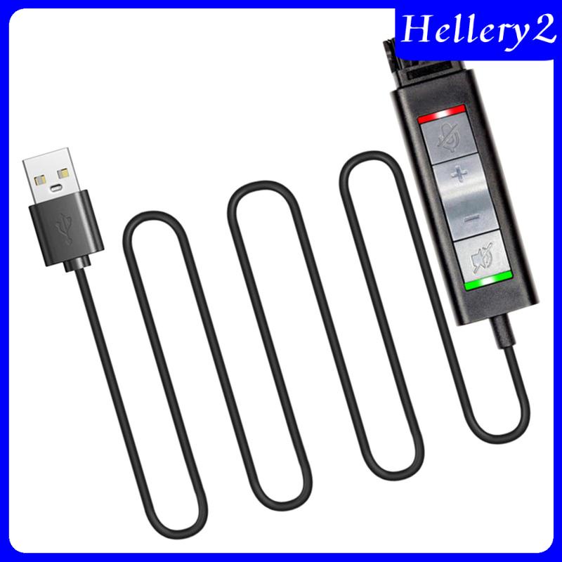 Qd to USB Adapter Cable Quick Disconnect Volume Switch LED Indicator for PC TBSI Shopee