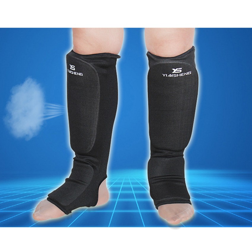Parastinchi E Parapiedi MMA Fitso &ndash; Protezione Per Gambe E Piedi Muay Thai Kick Boxing (Adulti)