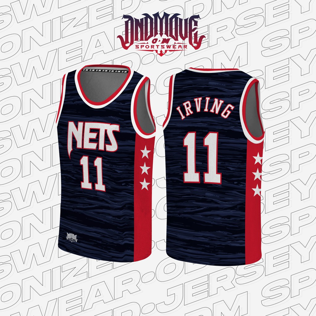 Custom brooklyn hot sale nets jersey