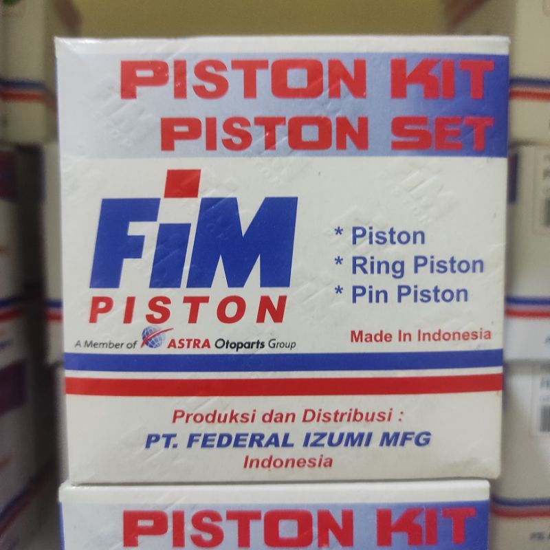 Piston Kit FIM 57 58 59 60 pin 14 Vixion MX King R15 FIM75 Semi Custome Dome Shopee Philippines