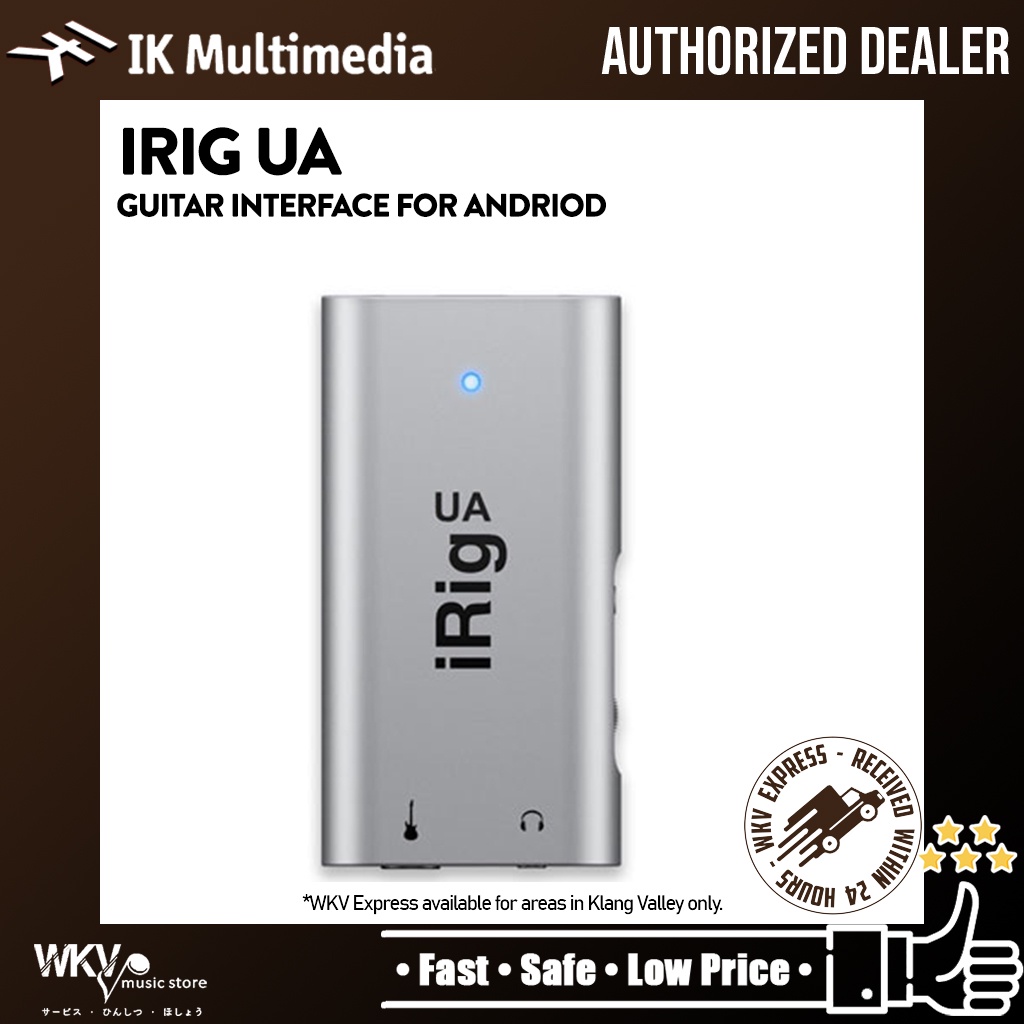 Процессор эффектов и интерфейс для Android iRig UA