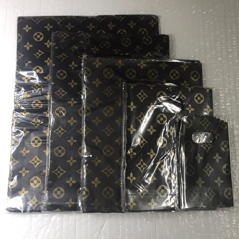 LV PRINTED PLASTIC BAG