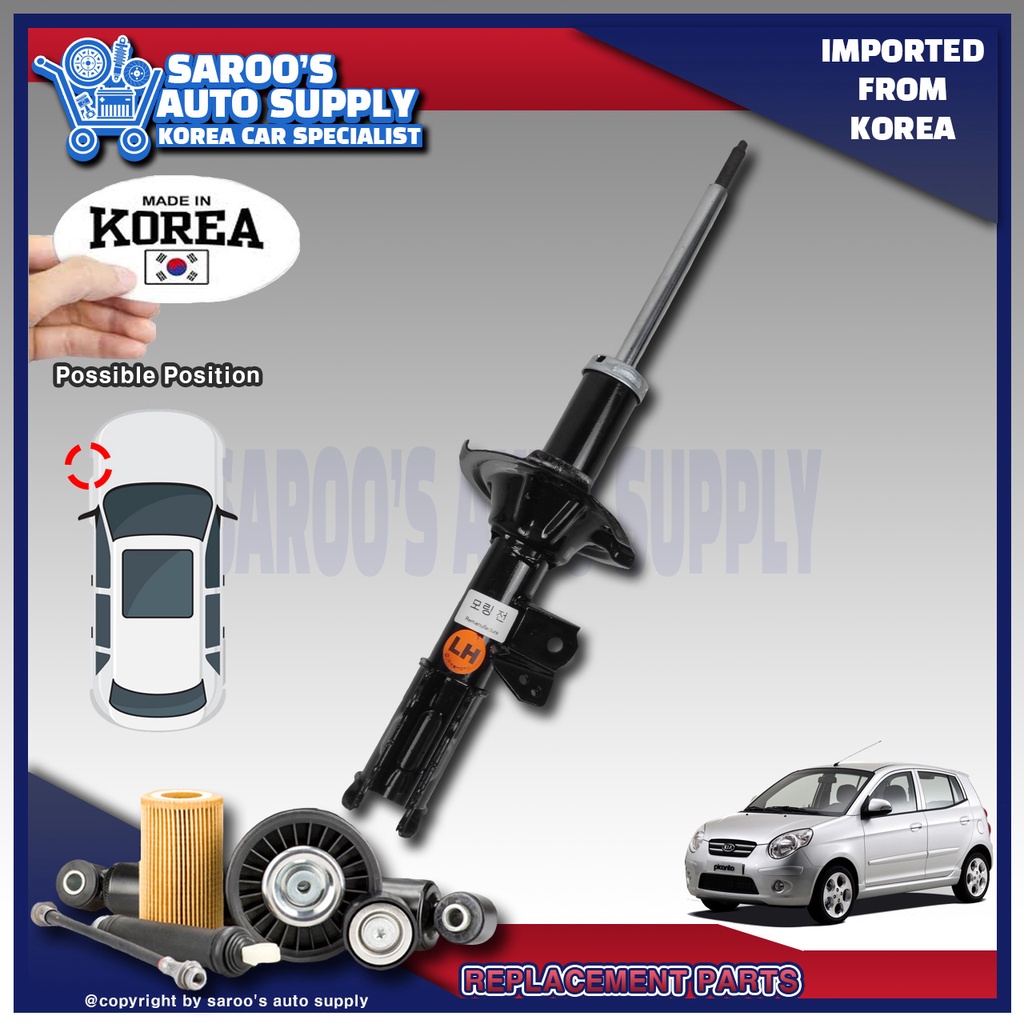 [Front] Shock Absorber For Kia Picanto , 2004-2010 , Gas, Made In Korea ...