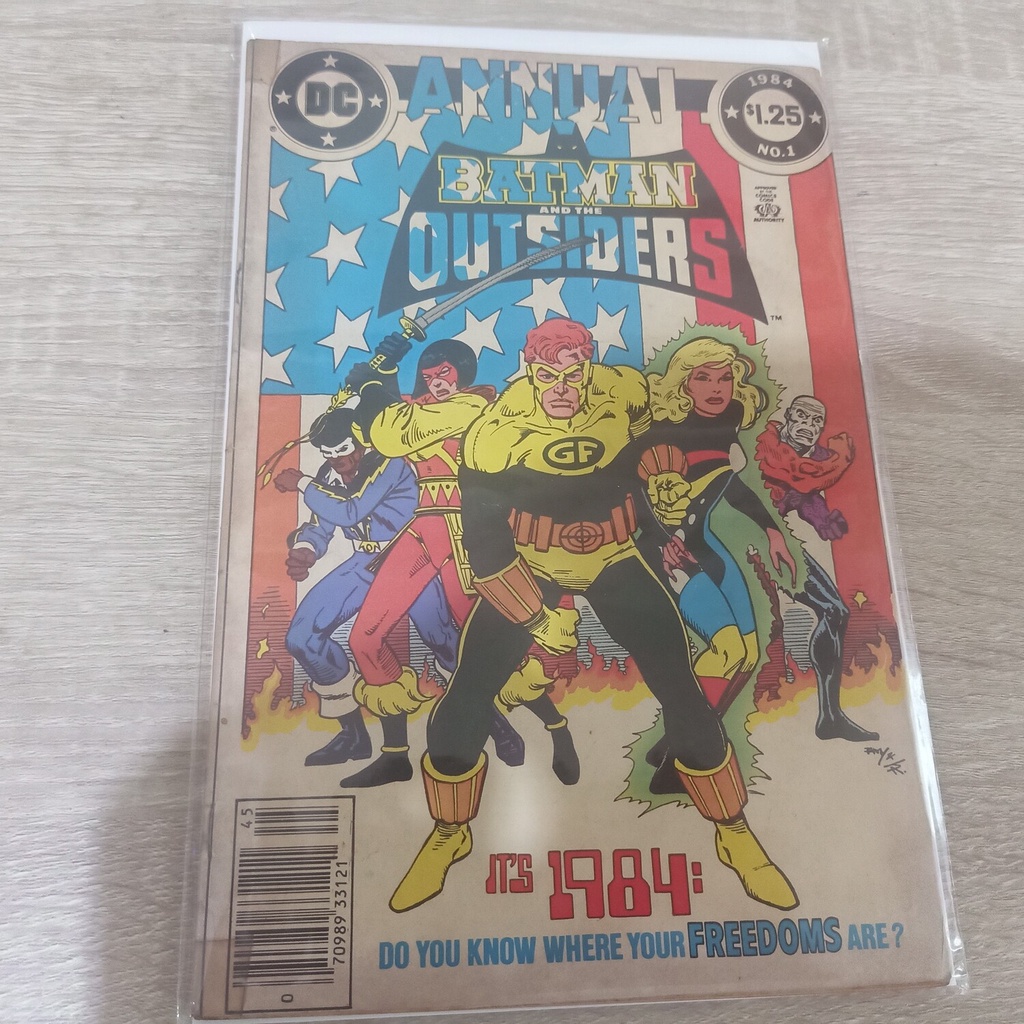 Batman & The Outsiders Annual #1(1984) - VG Condition | Shopee Philippines