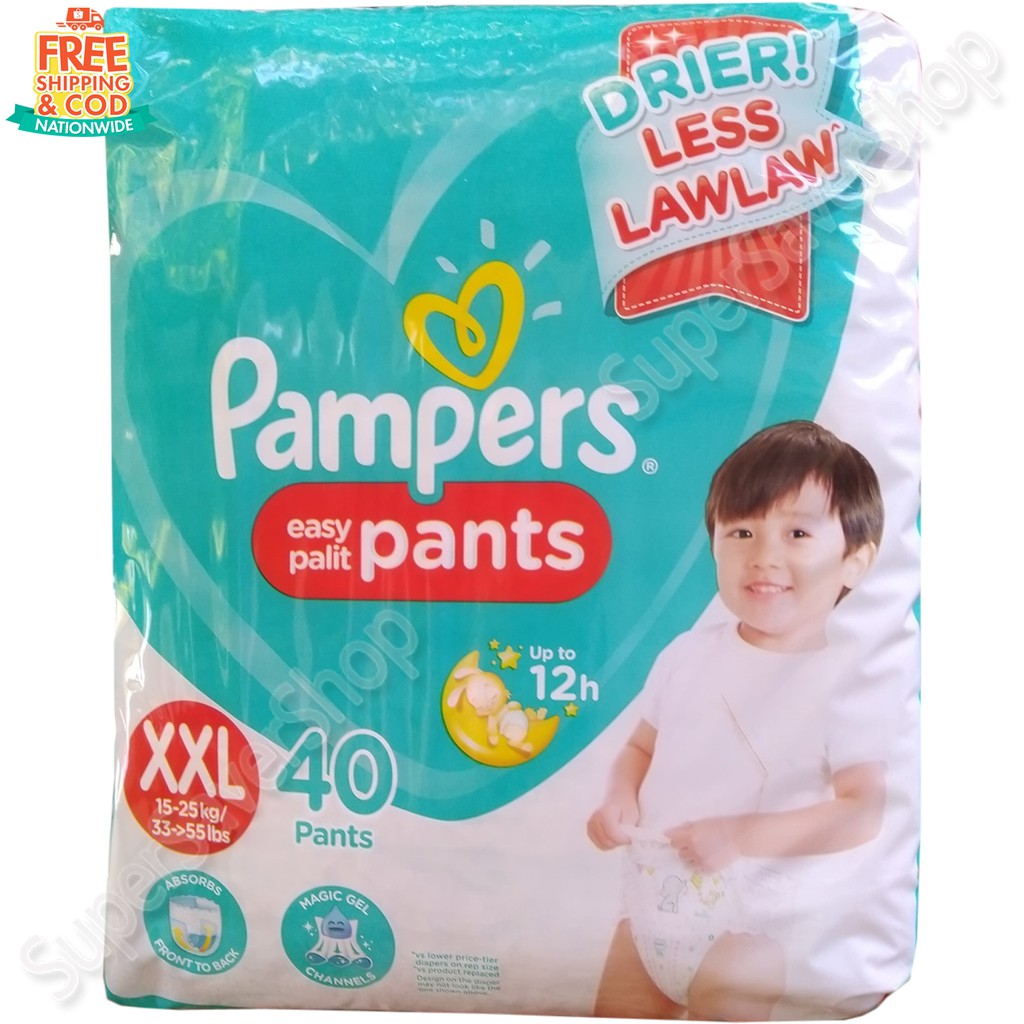 Pampers pants xxl hot sale 40 pieces price