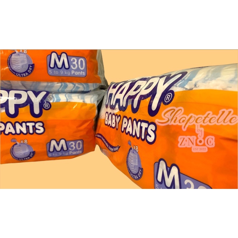Happy Pants Medium Diaper (M) | Shopee Philippines