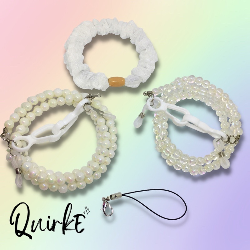 The QuirkÉ Gift Set (2 Face Mask Strap Holder/ Specs Holder