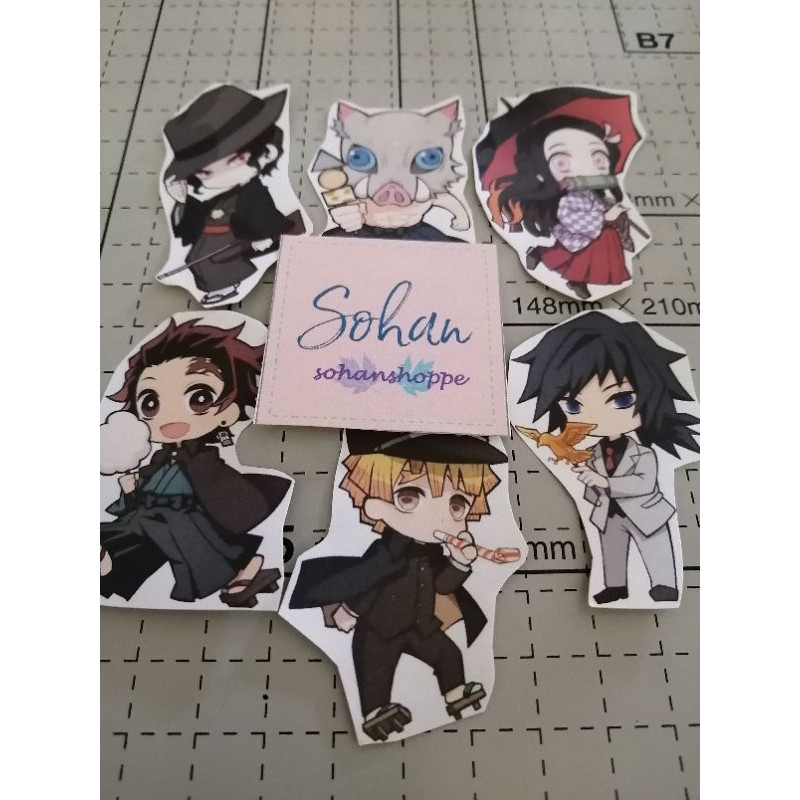 sohanahoppe Demon Slayer Sticker set | Shopee Philippines