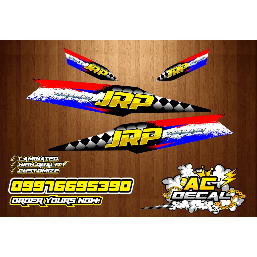 Honda Wave 100 JRP Decal Design (ACDECAL) | Shopee Philippines