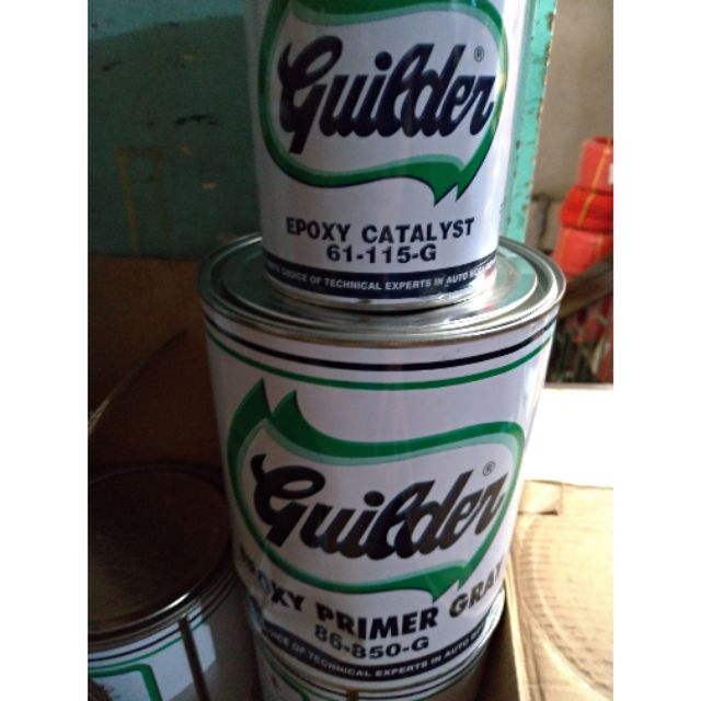 Guilder Epoxy Primer Gray With Catalyst 3 Liters Set BIG Shopee