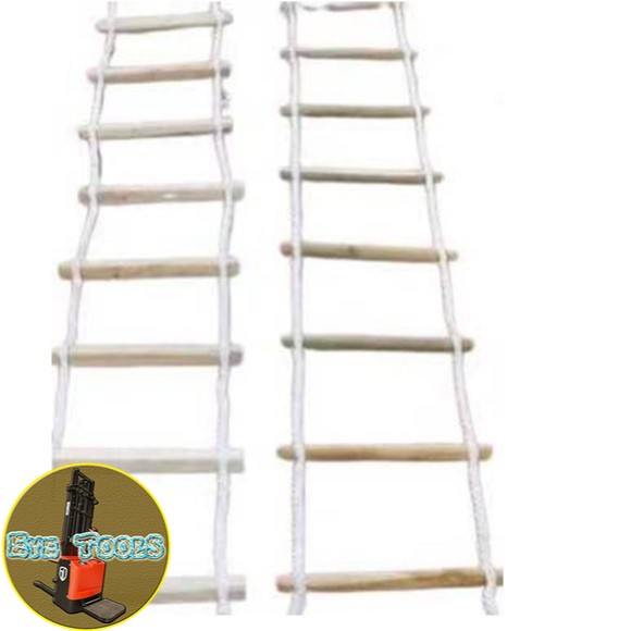 10m 20m Fire Escape Rope Ladder For Household Inspection Resin