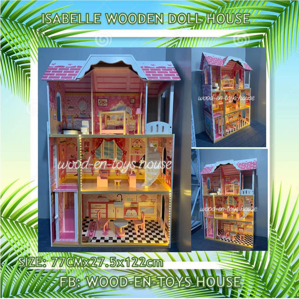 Isabelle's Wooden Doll House