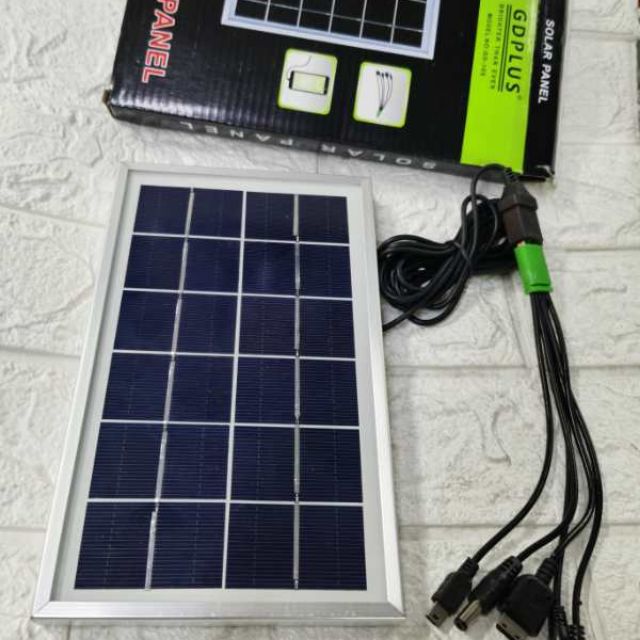 GDPLUS GD-10X WP Solar Panels 6V 1.8W | Shopee Philippines