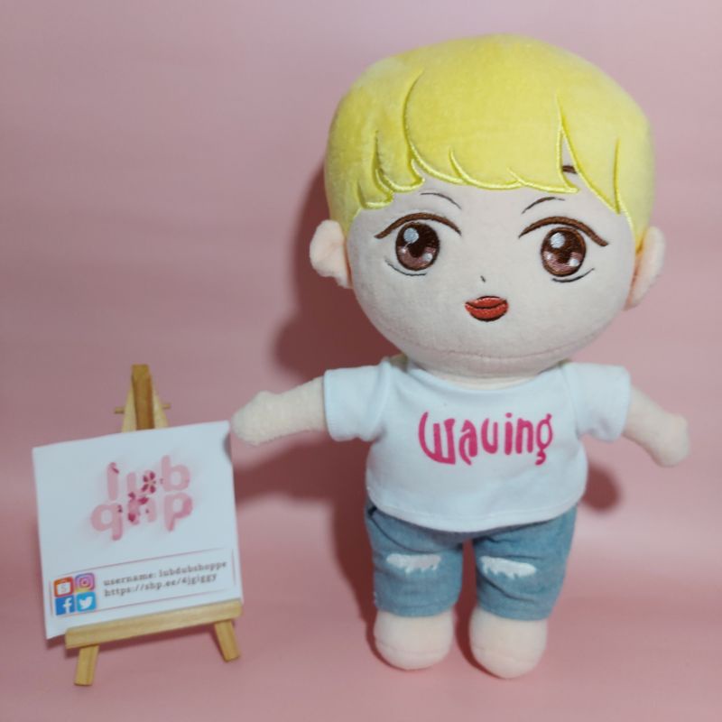 KPOP Doll 28cm — BTS Jin Bangtan Boys Kim Seokjin — Plush Stuffed
