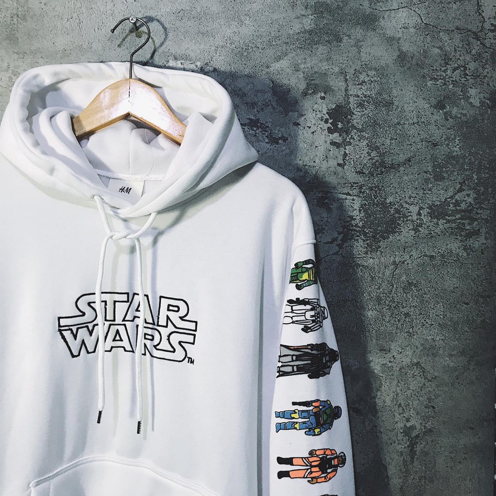 Hoodie H M STARWARS ORIGINAL FULL TAG LABEL Shopee Philippines