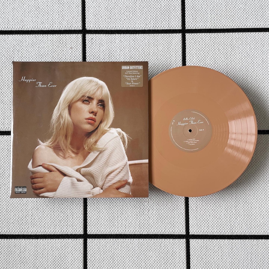 Billie Eilish - Happier Than Ever Vinyl | Shopee Philippines