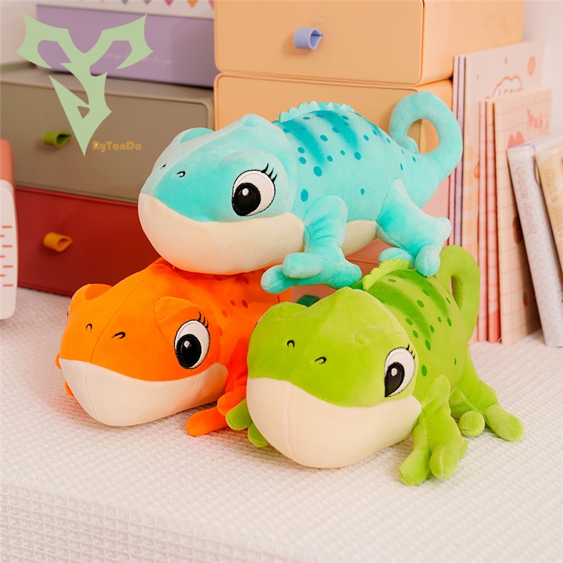 Cartoon chameleon doll children's Doll Plush Toy gecko f lizard cloth ...